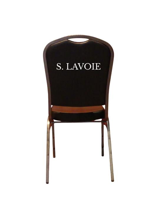 Chaise personnalisée